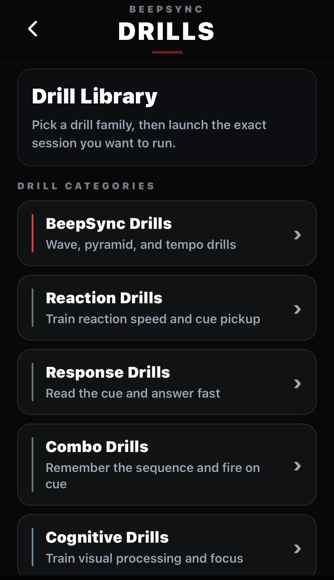 Drill Library interface